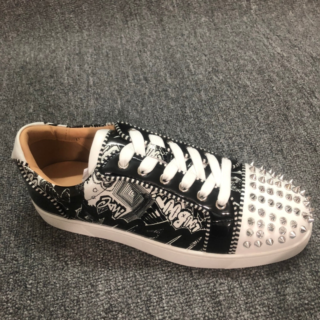 Loubouti* new rivet shoes