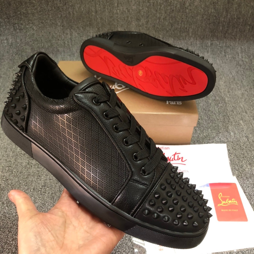 Loubouti* new red sole sneakers