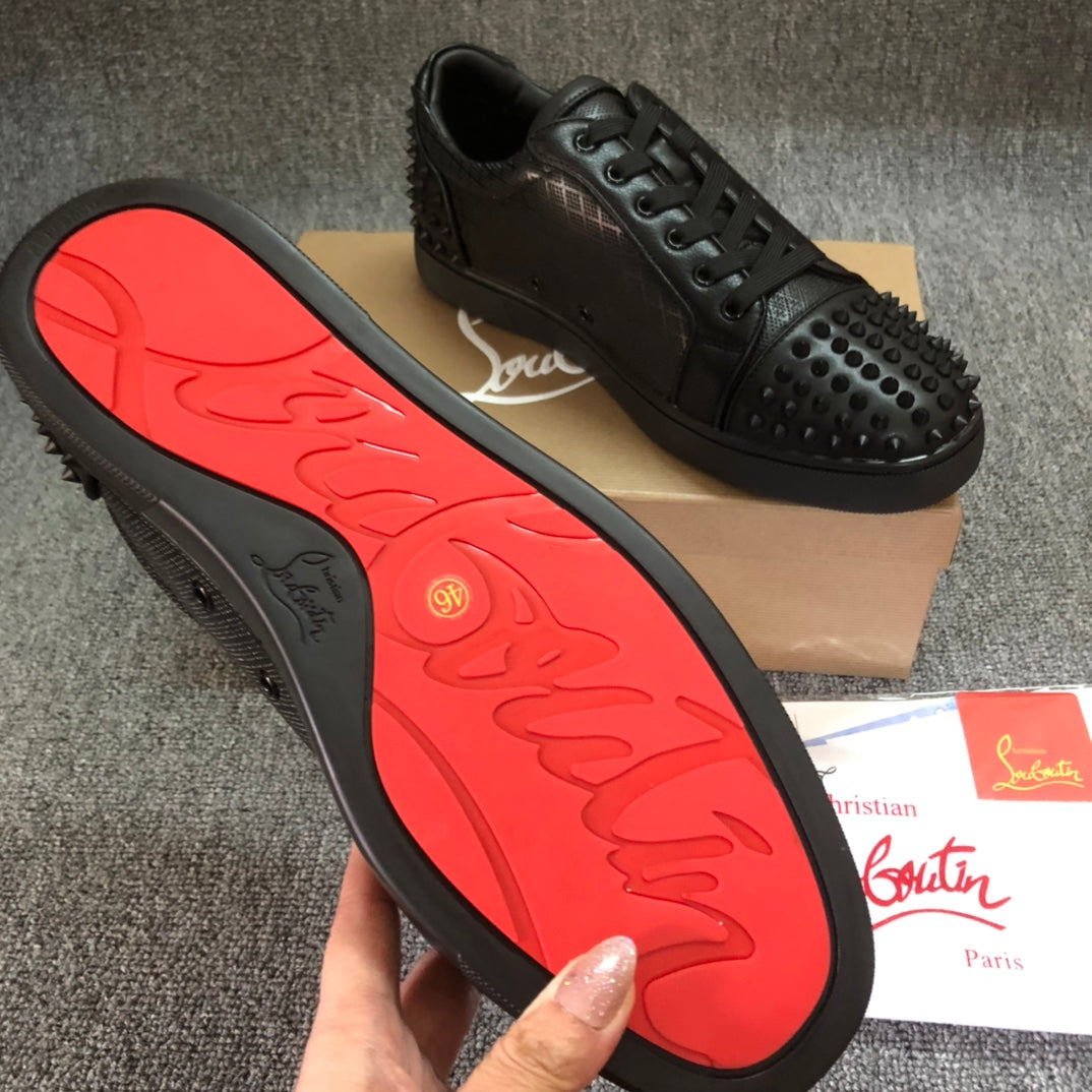 Loubouti* new red sole sneakers