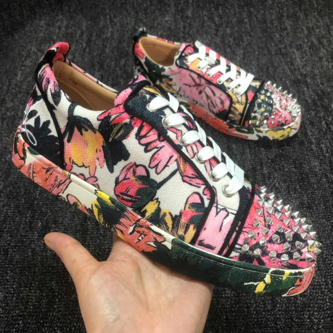 Loubouti* new red sole sneakers