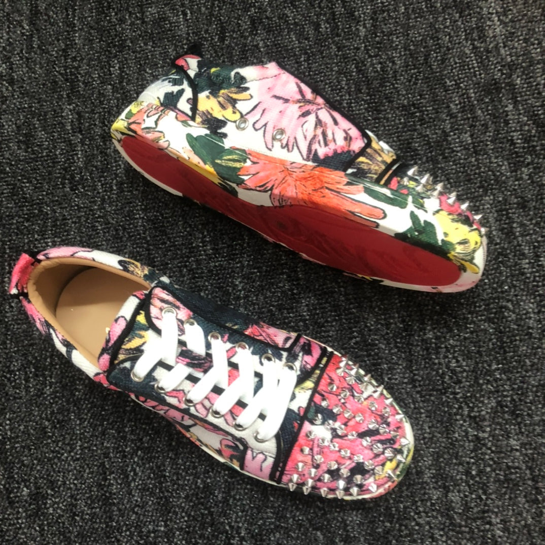 Loubouti* new red sole sneakers