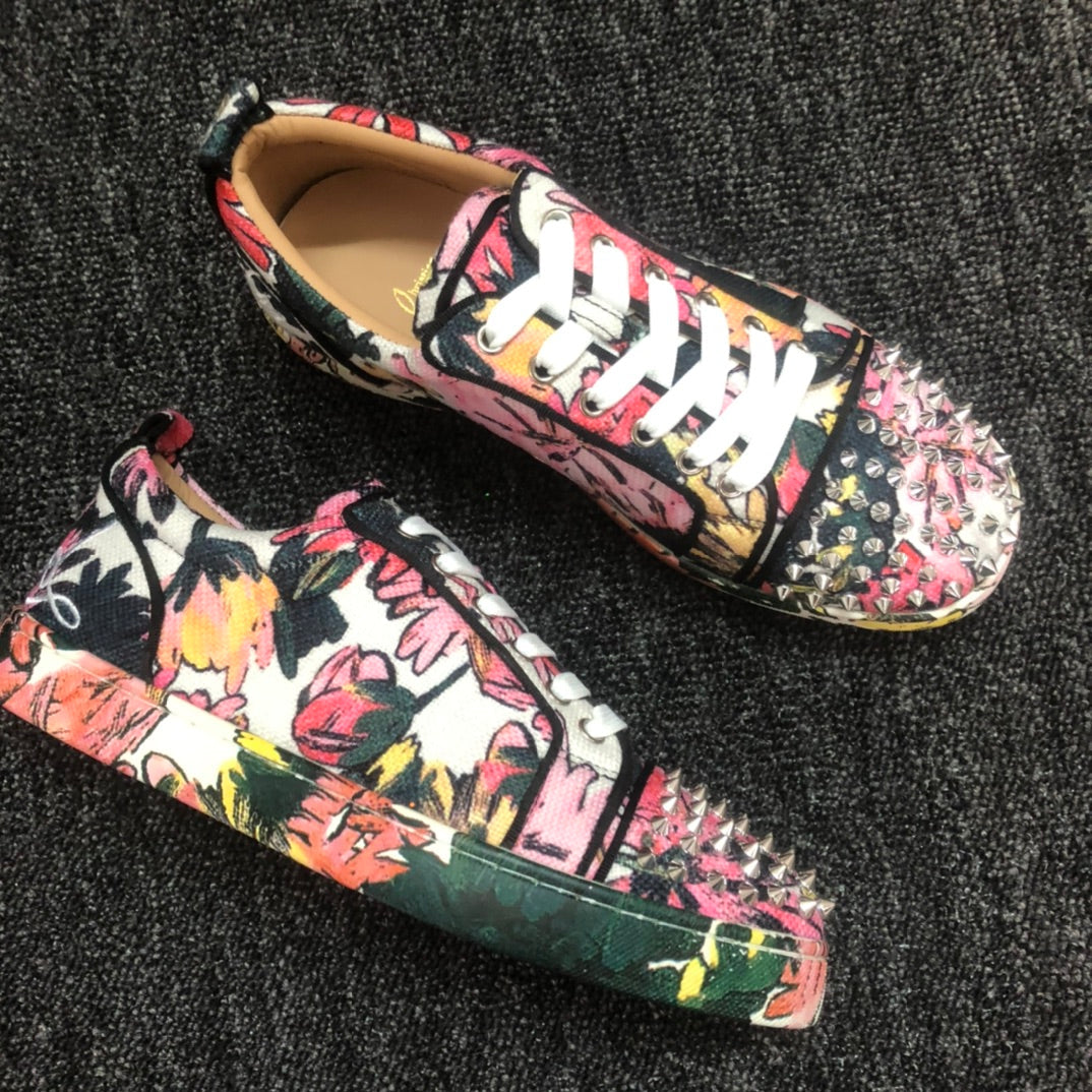 Loubouti* new red sole sneakers