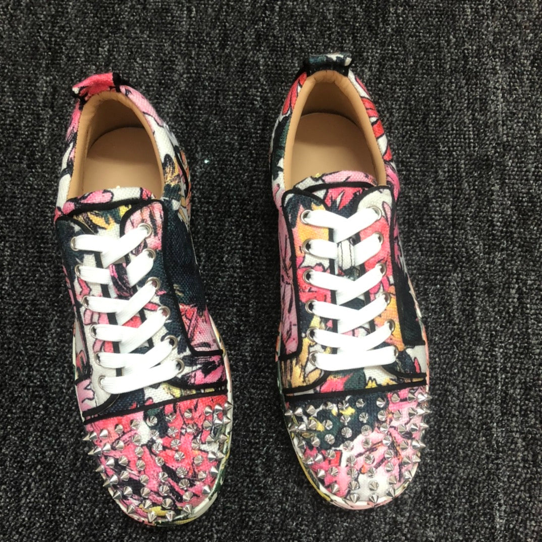 Loubouti* new red sole sneakers