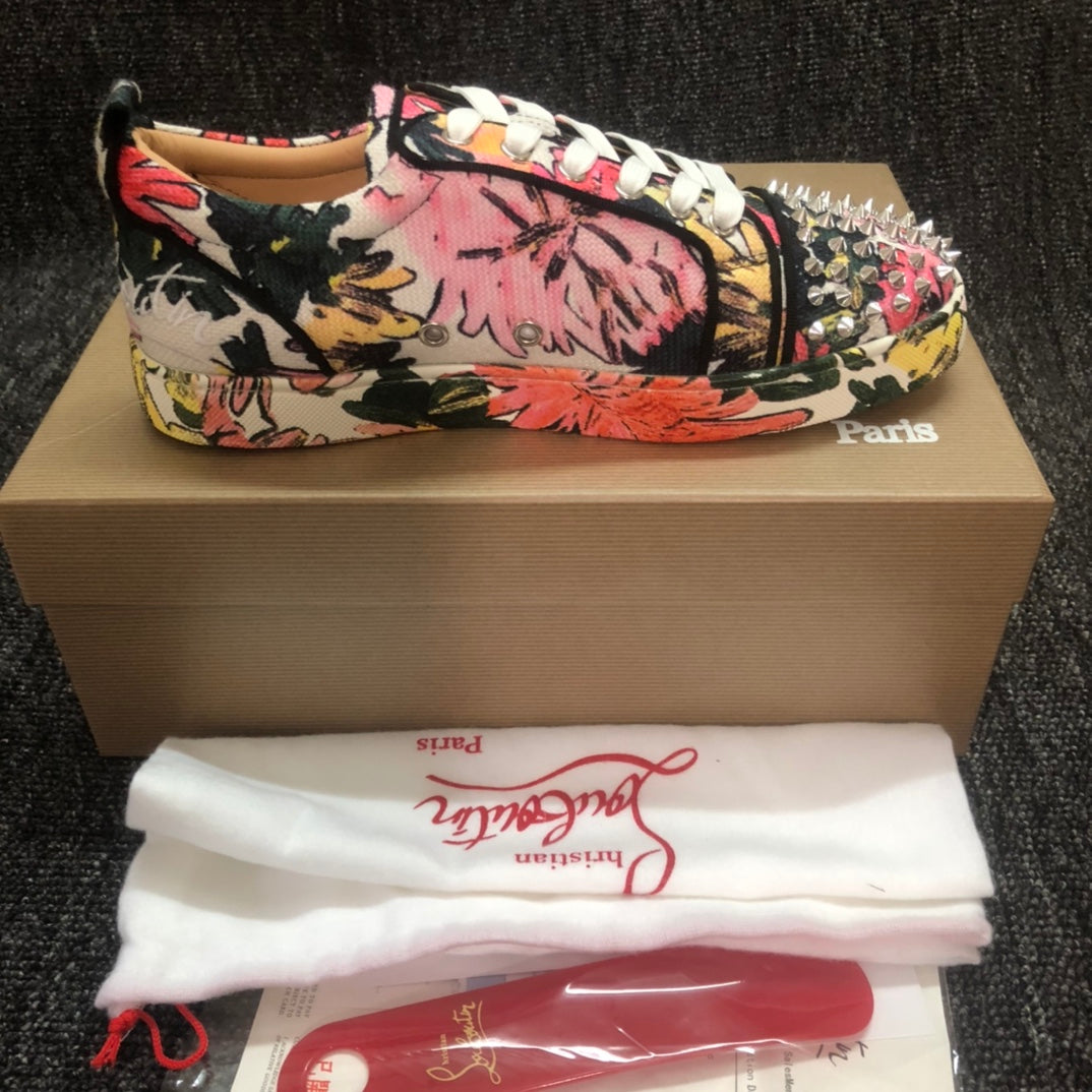 Loubouti* new red sole sneakers