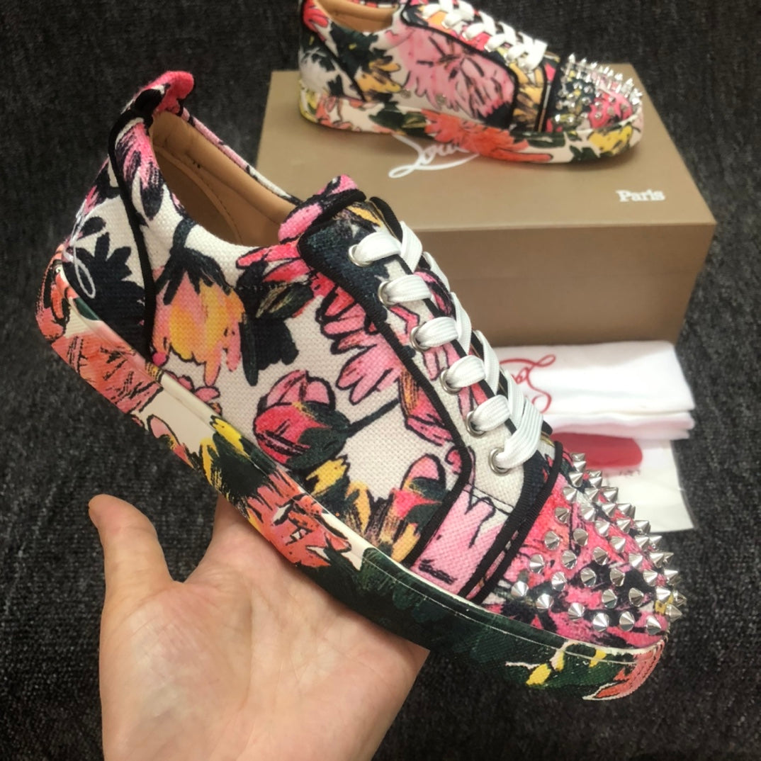 Loubouti* new red sole sneakers