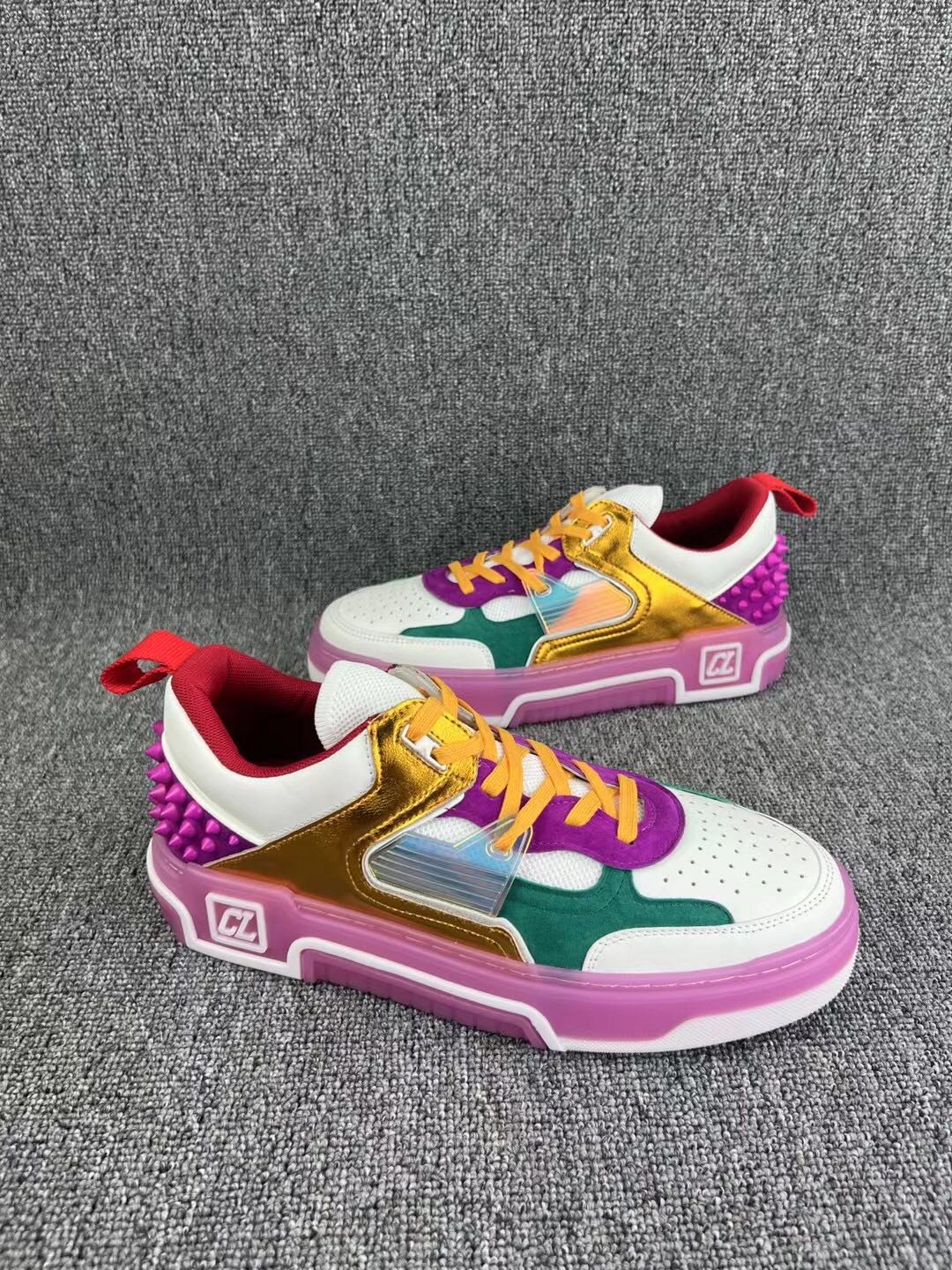 Loubouti* new  1: 1 VIP red sole sneakers multiple color options