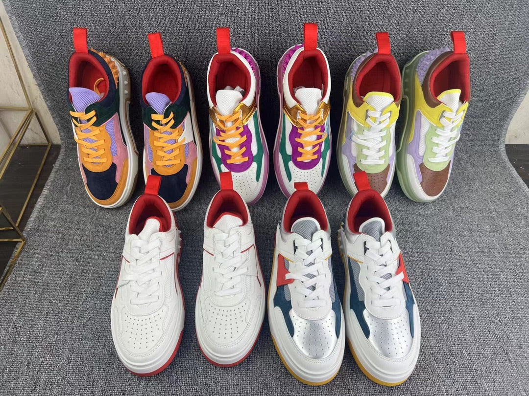 Loubouti* new  1: 1 VIP red sole sneakers multiple color options