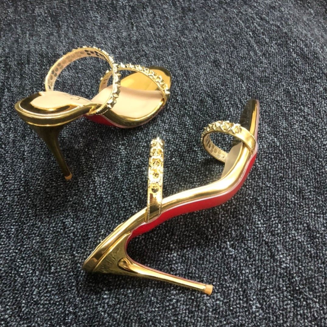 Loubouti* new red sole high heels