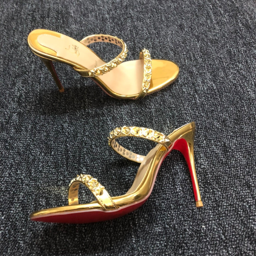 Loubouti* new red sole high heels