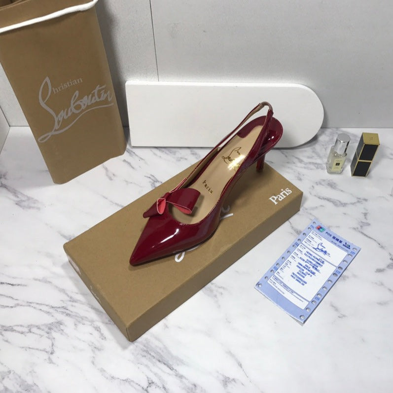 Loubouti* new red sole high heels