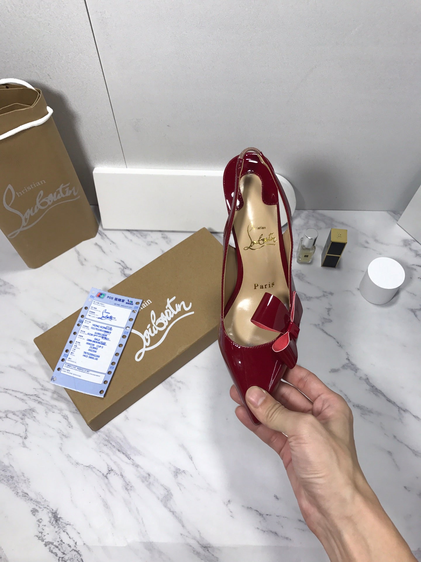 Loubouti* new red sole high heels