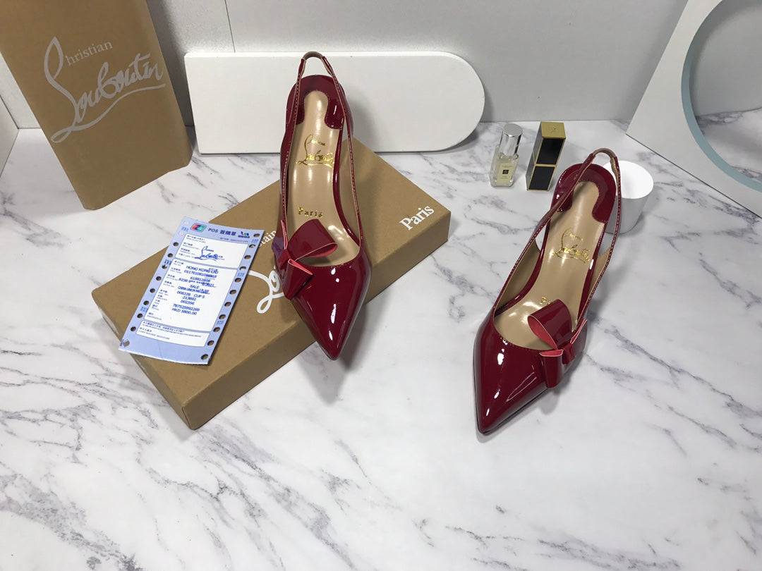 Loubouti* new red sole high heels