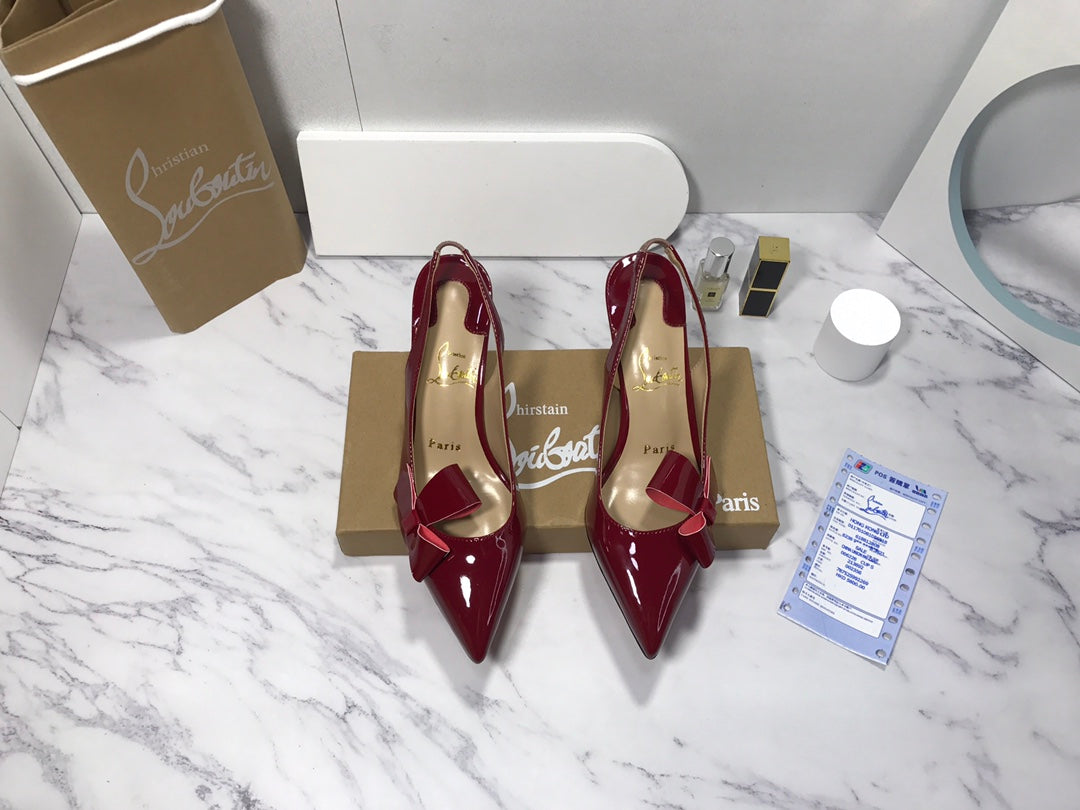 Loubouti* new red sole high heels