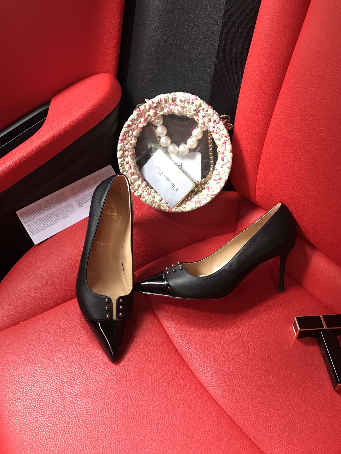 Loubouti* new red sole high heels