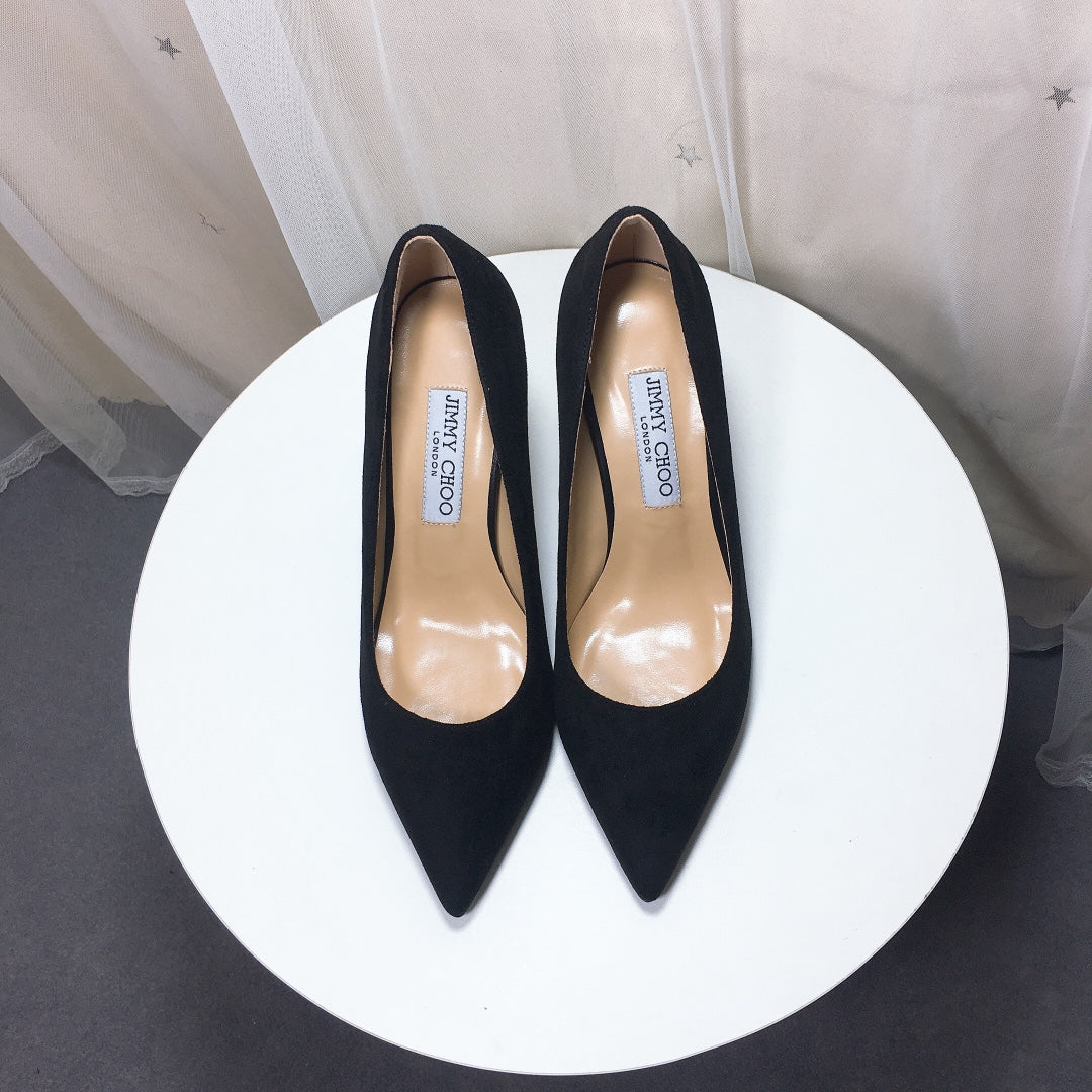 Jimmy Cho* new suede pumps