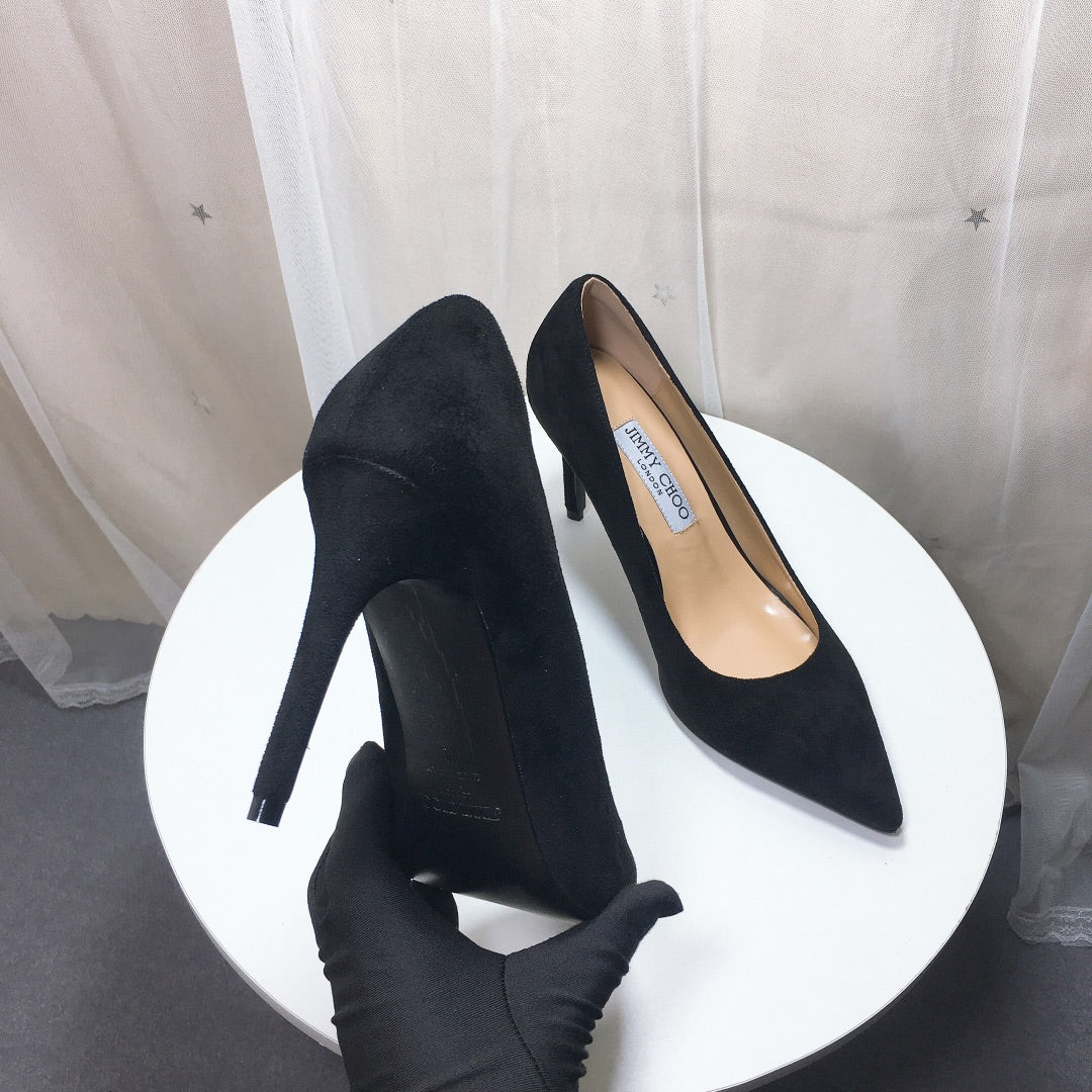 Jimmy Cho* new suede pumps