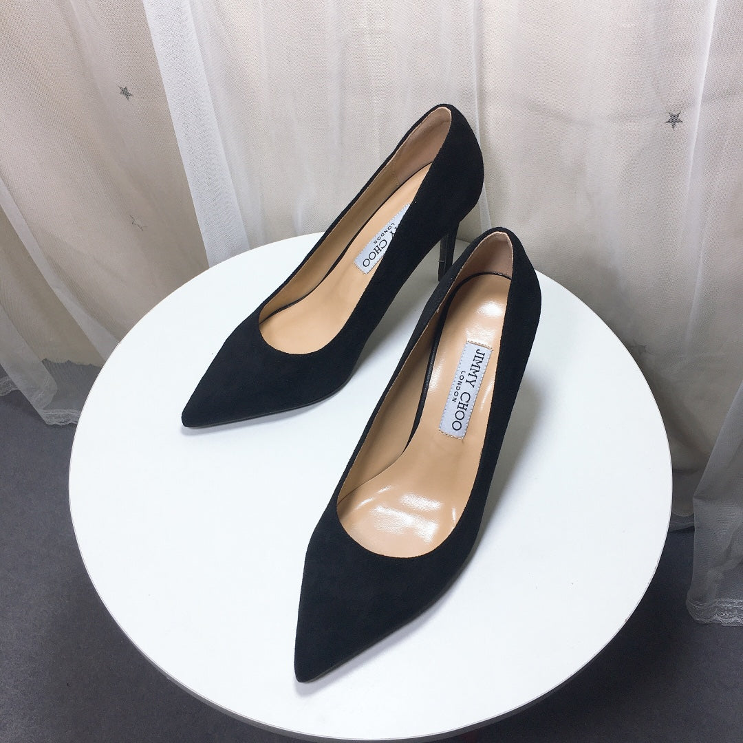 Jimmy Cho* new suede pumps