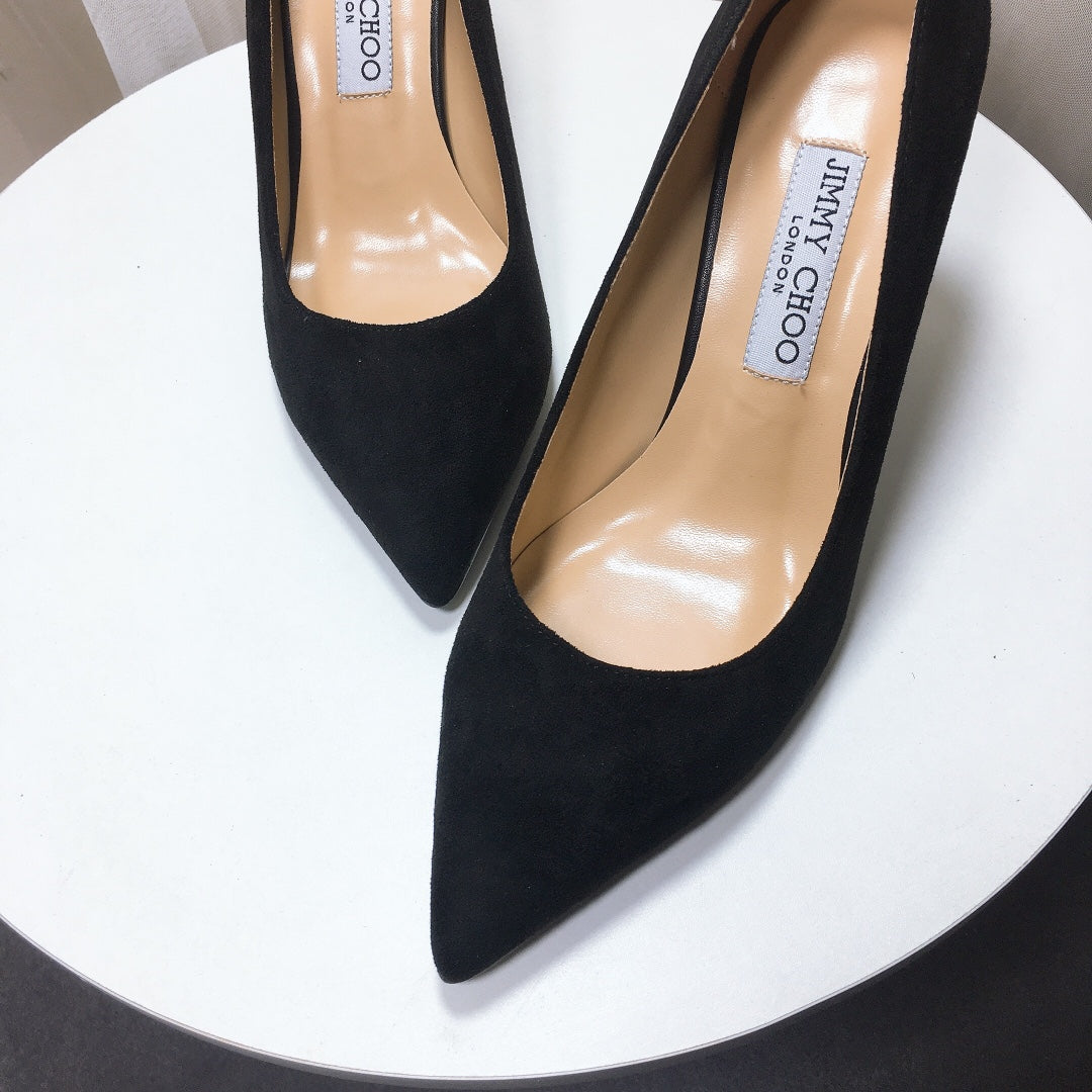 Jimmy Cho* new suede pumps