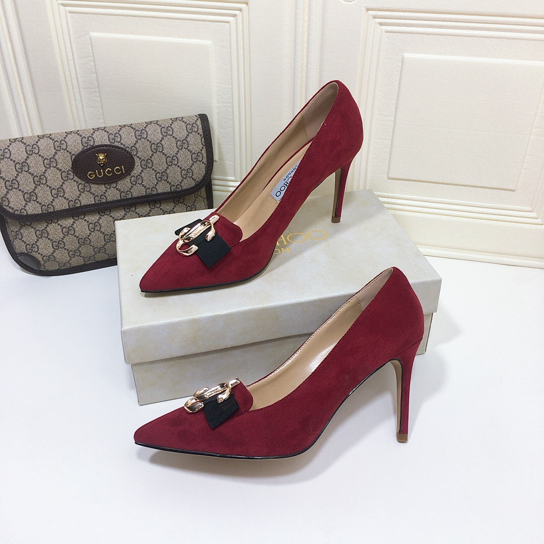 Jimmy Cho* new suede unique letters available in multiple colors