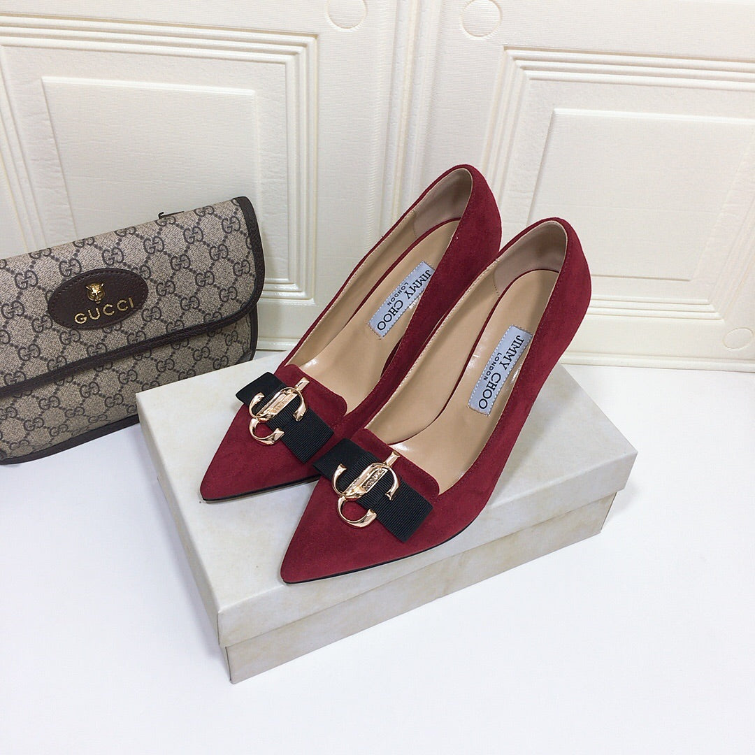 Jimmy Cho* new suede unique letters available in multiple colors