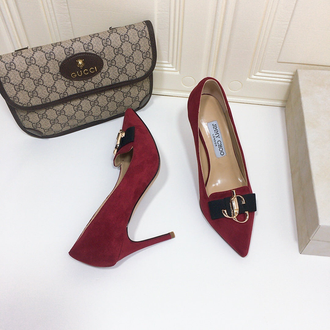 Jimmy Cho* new suede unique letters available in multiple colors