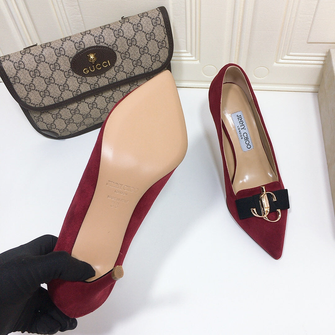 Jimmy Cho* new suede unique letters available in multiple colors