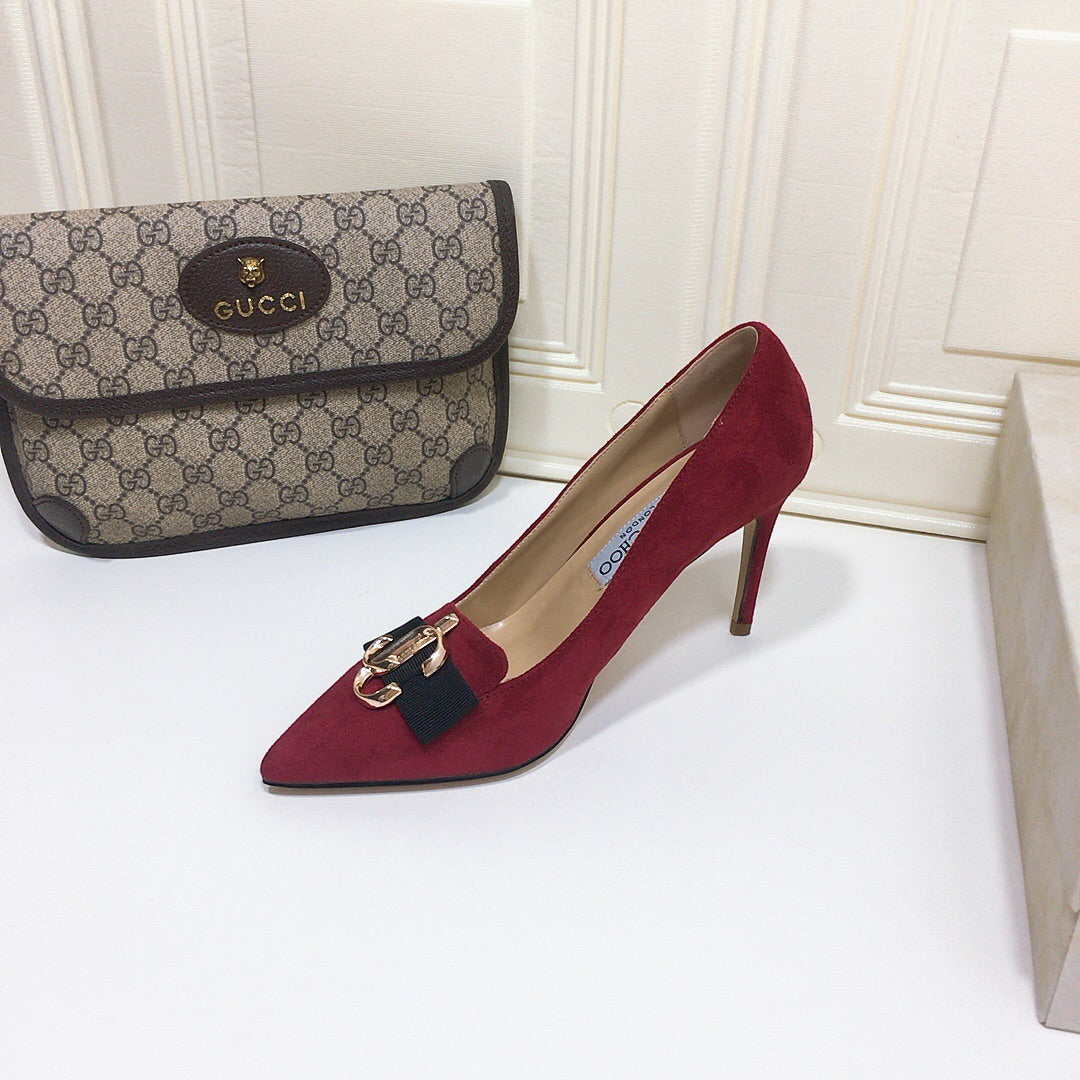 Jimmy Cho* new suede unique letters available in multiple colors