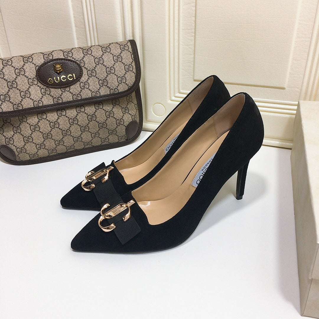 Jimmy Cho* new suede unique letters available in multiple colors