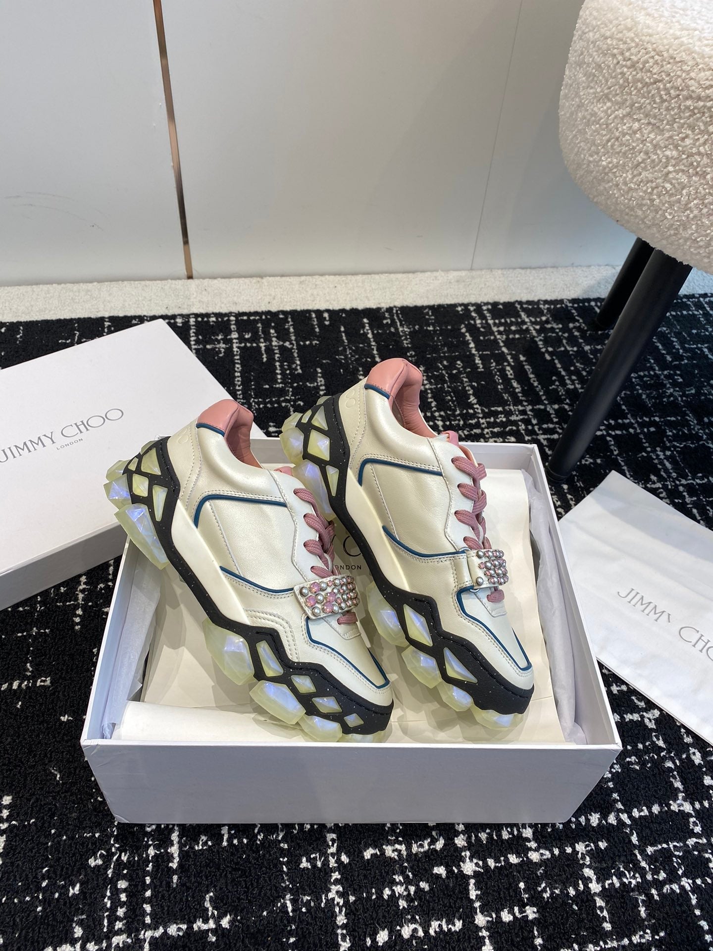 Jimmy Cho*  1: 1 VIPhigh quality new casual shoes