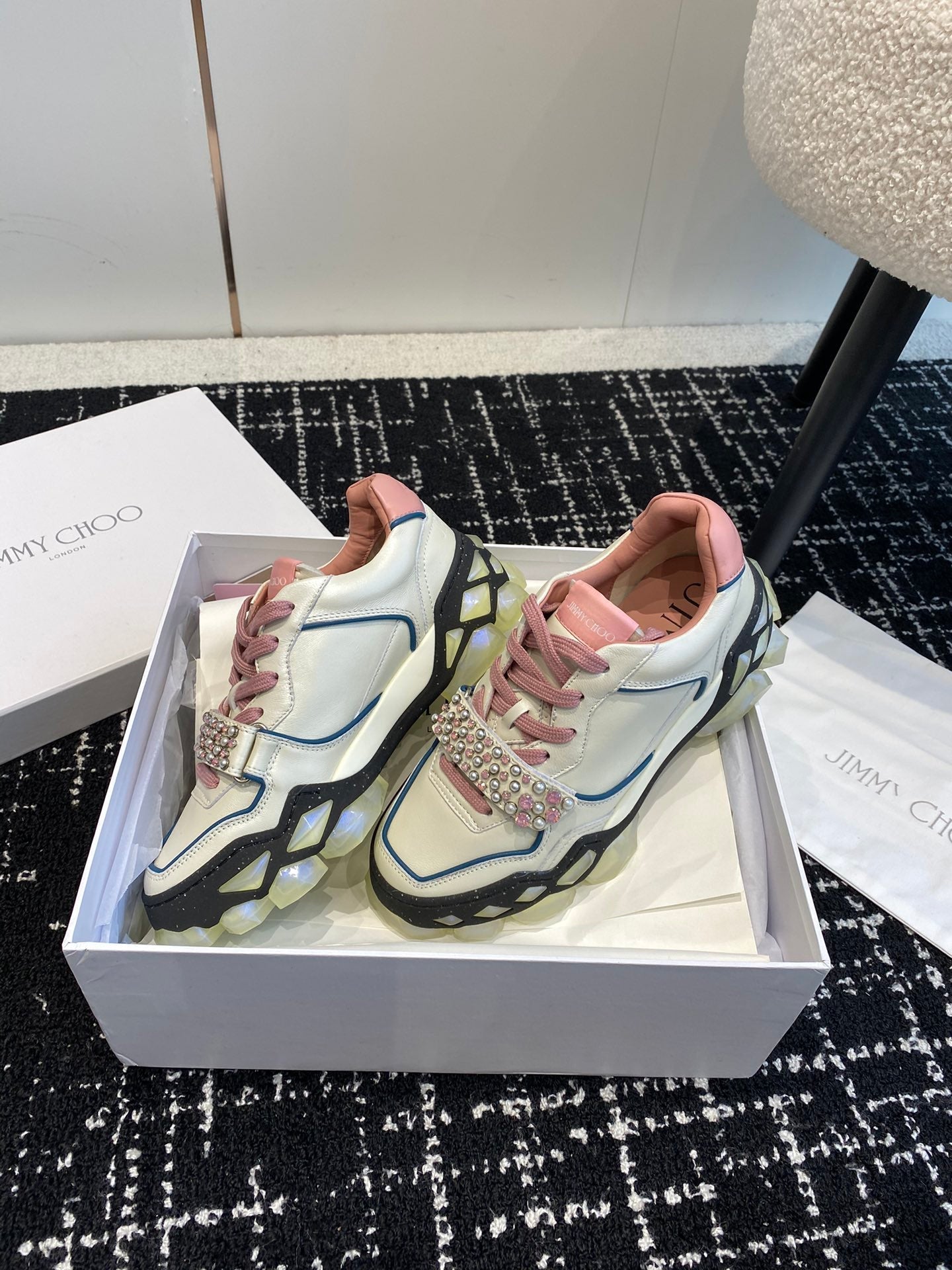 Jimmy Cho*  1: 1 VIPhigh quality new casual shoes