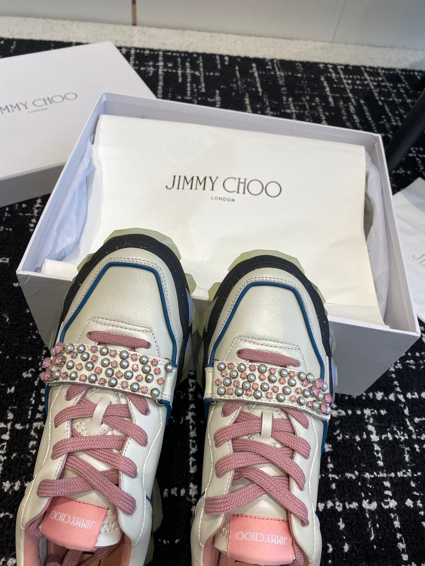 Jimmy Cho*  1: 1 VIPhigh quality new casual shoes