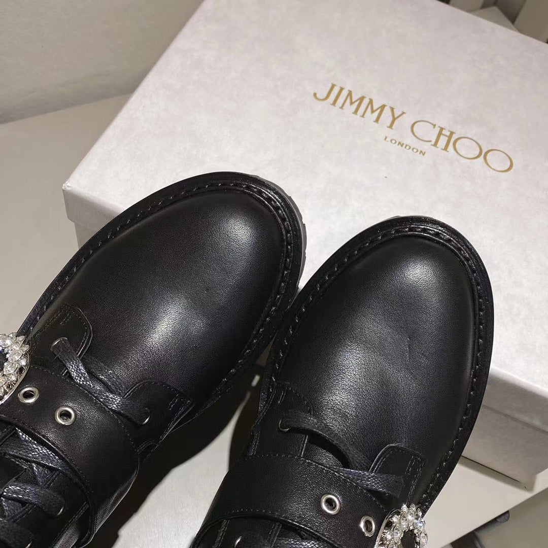 Jimmy Cho* new 1: 1 VIP top quality military boots for autumn and winter