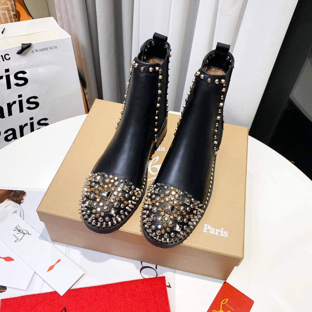 Christian Louboutin* new 1: 1 VIP autumn and winter toe rivet design