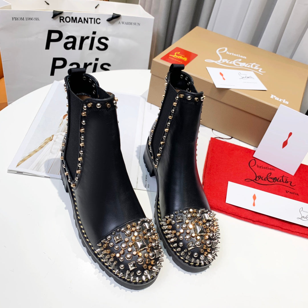 Christian Louboutin* new 1: 1 VIP autumn and winter toe rivet design