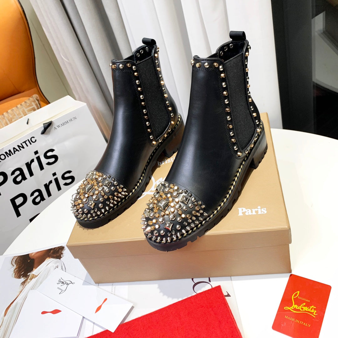 Christian Louboutin* new 1: 1 VIP autumn and winter toe rivet design