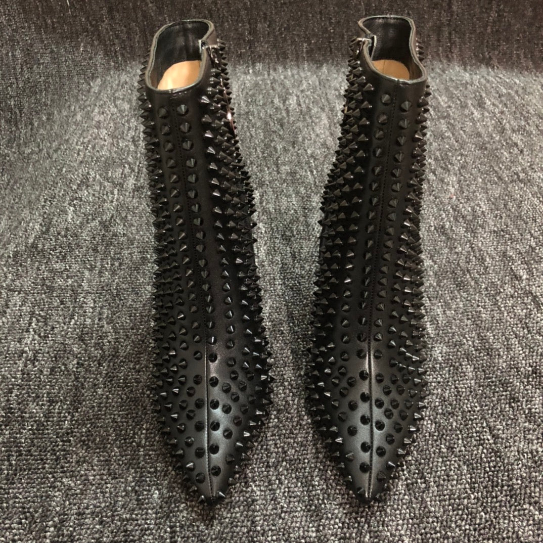 Christian Louboutin* new black Martin boots