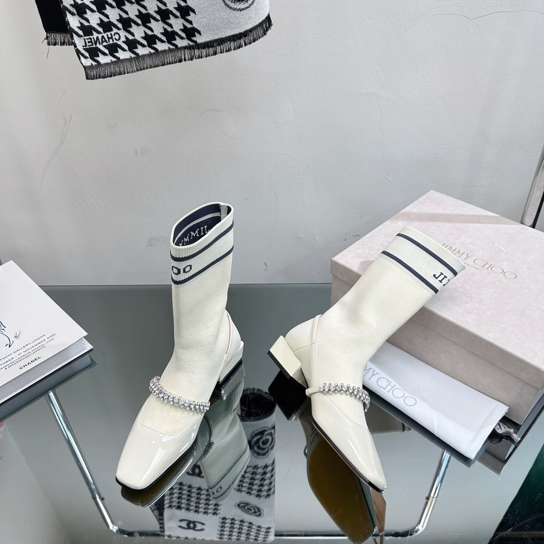 Jimmy Cho* new 1: 1 VIP sock boots