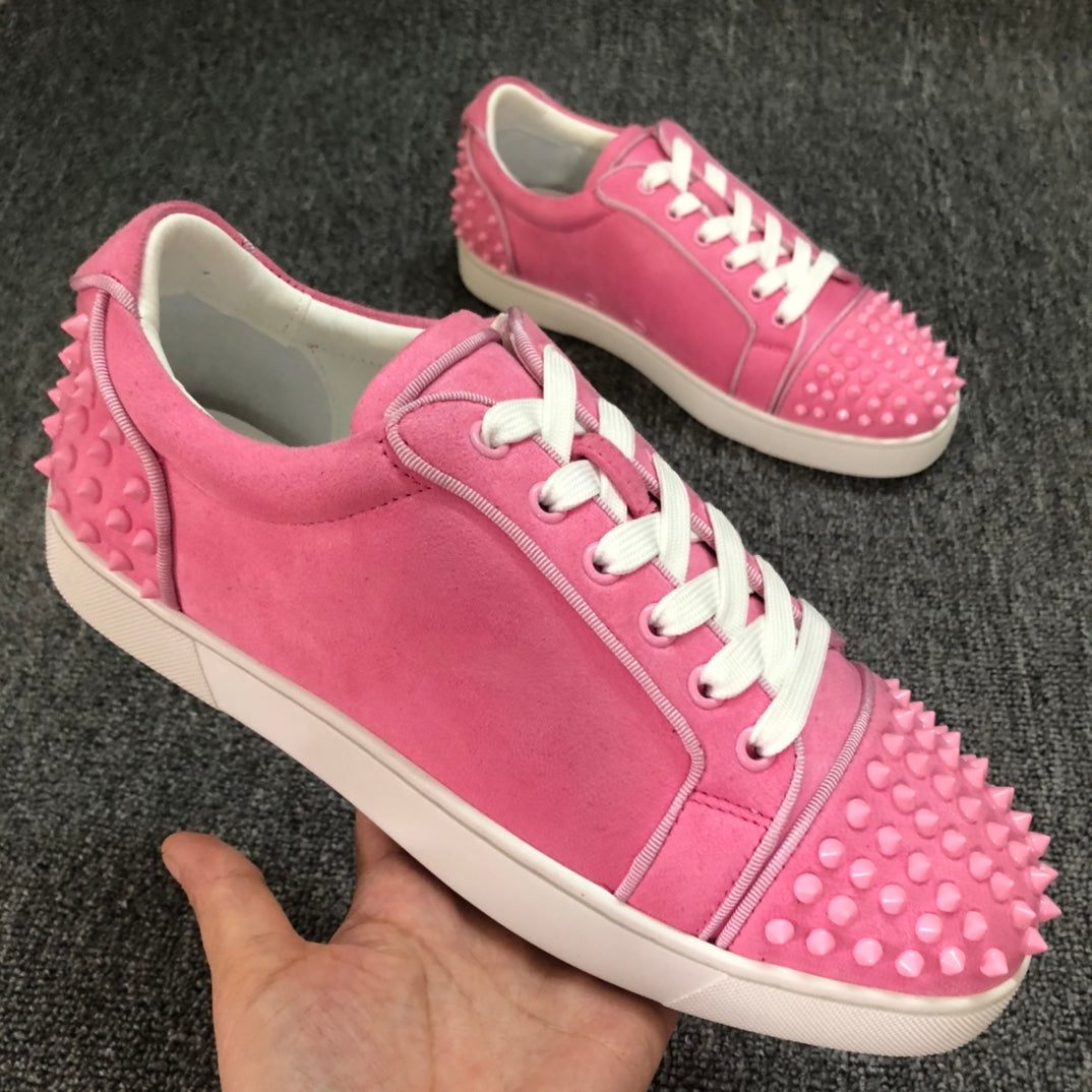 CL new pink red sole shoes