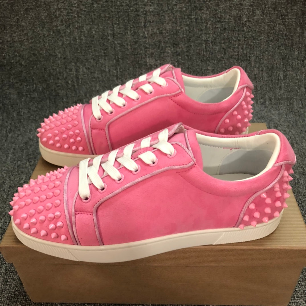 CL new pink red sole shoes