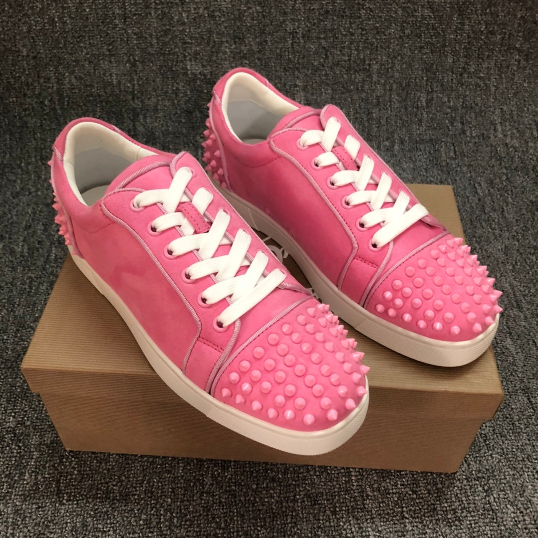 CL new pink red sole shoes