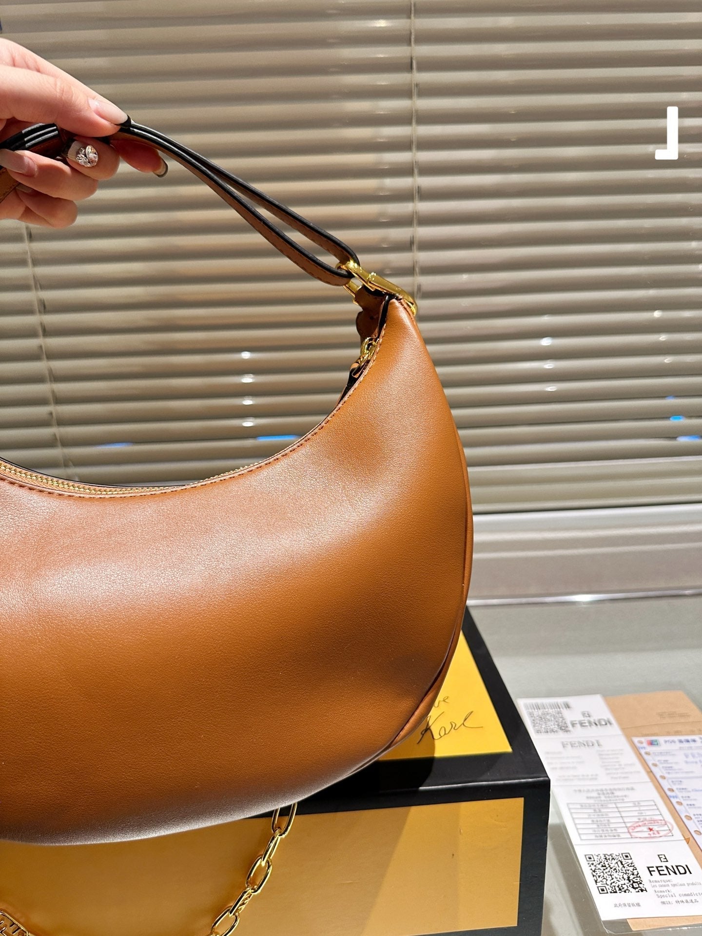 F new crescent bag