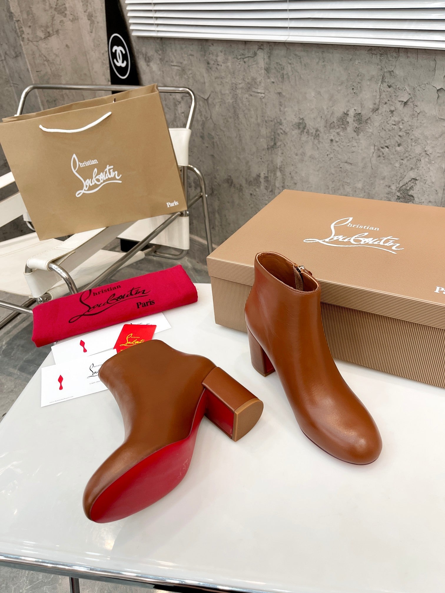 Christi** Loubout** boots vip1:1