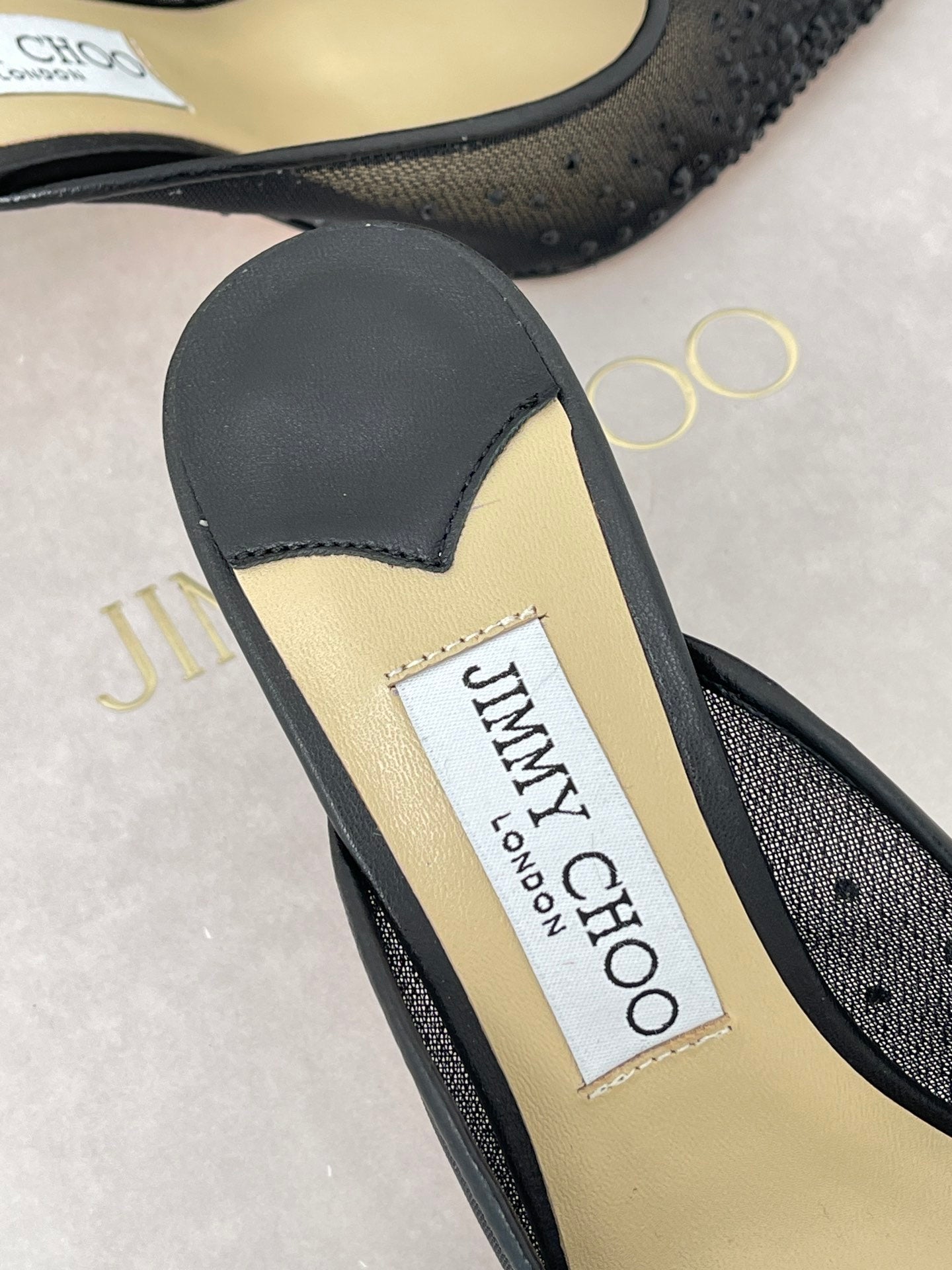 Jim** Cho* rhinestone high heels VIP1:1