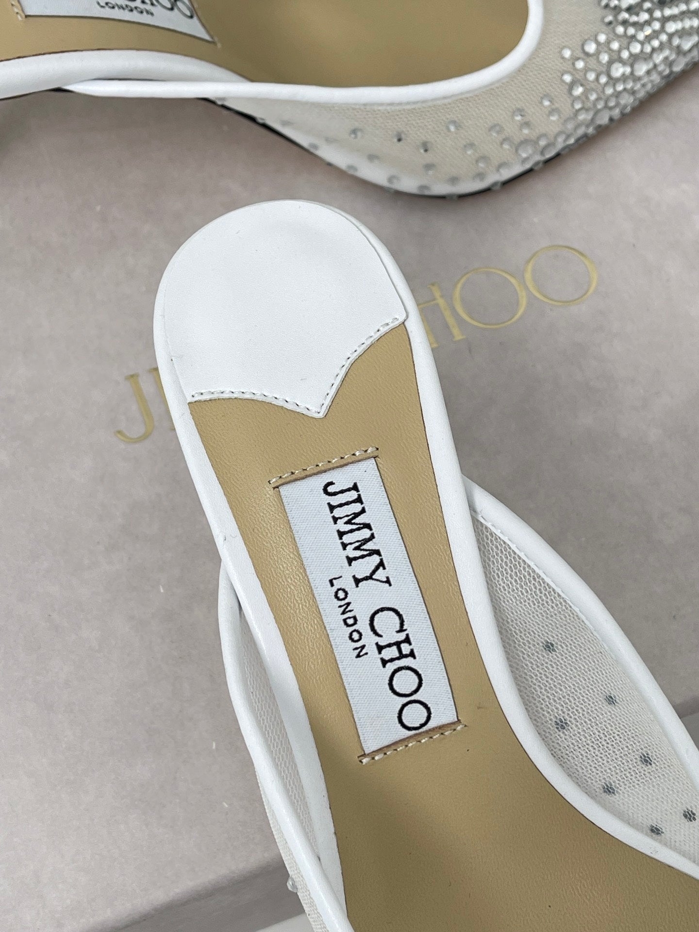 Jim** Cho* rhinestone high heels VIP1:1