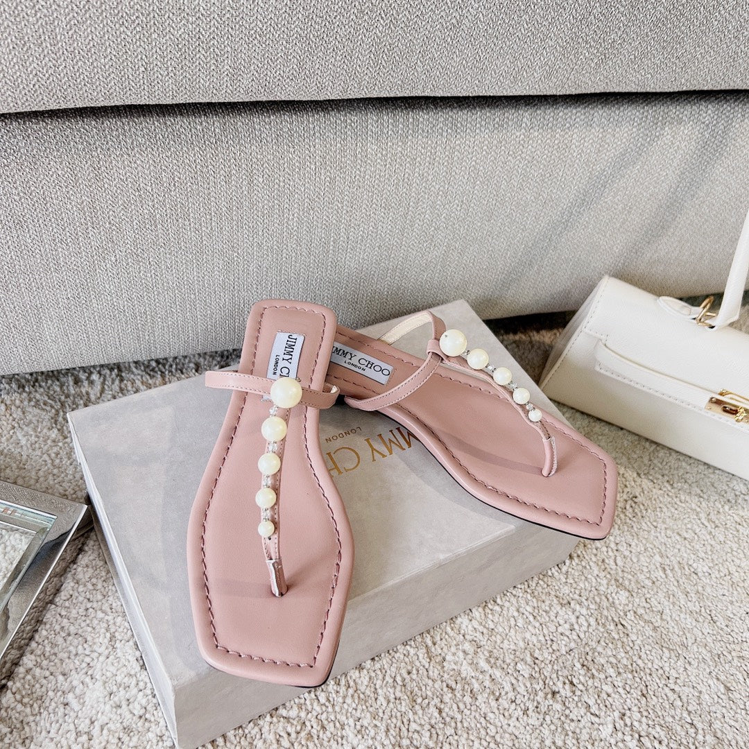 Jim** Cho* Pearl Flip Flops VIP1:1