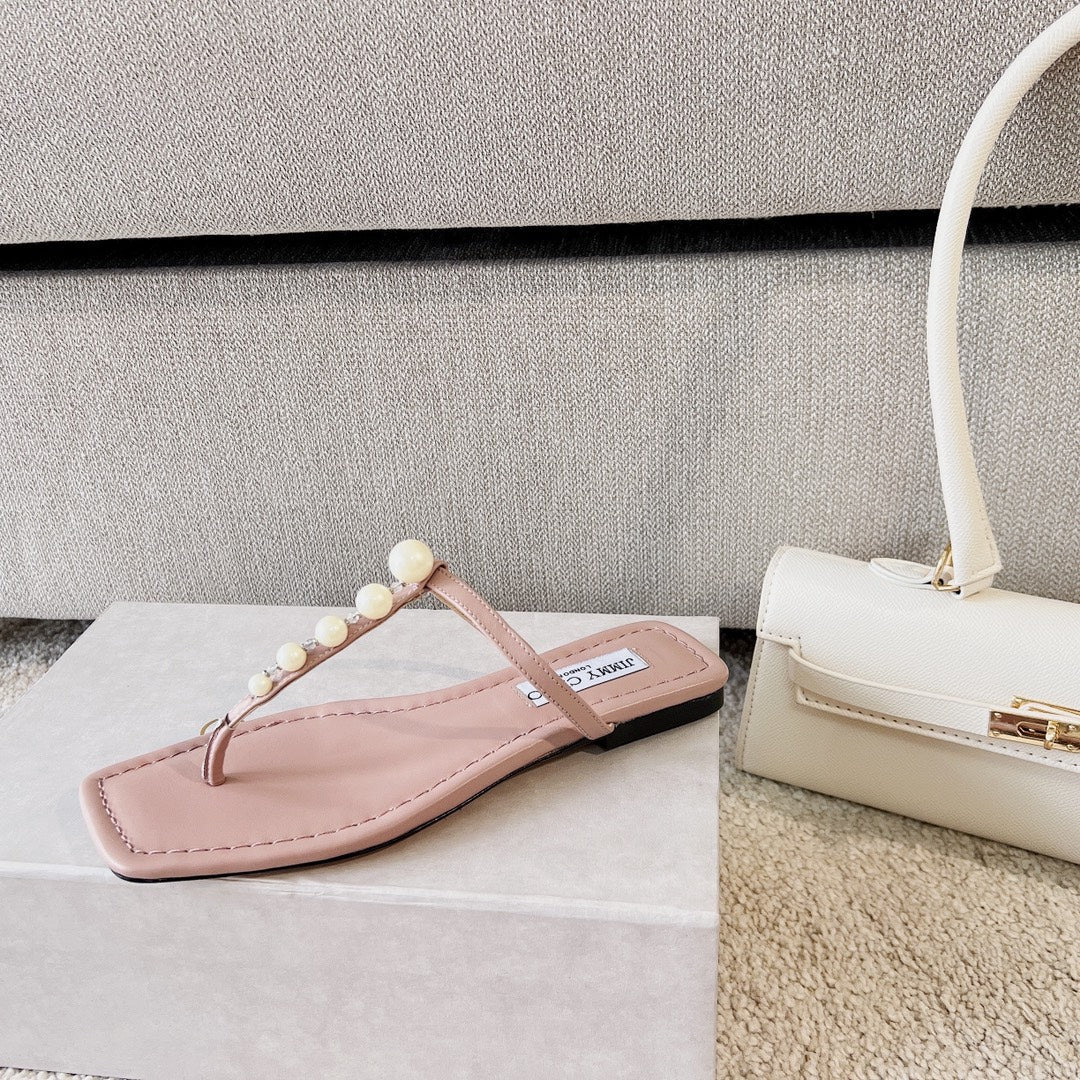 Jim** Cho* Pearl Flip Flops VIP1:1