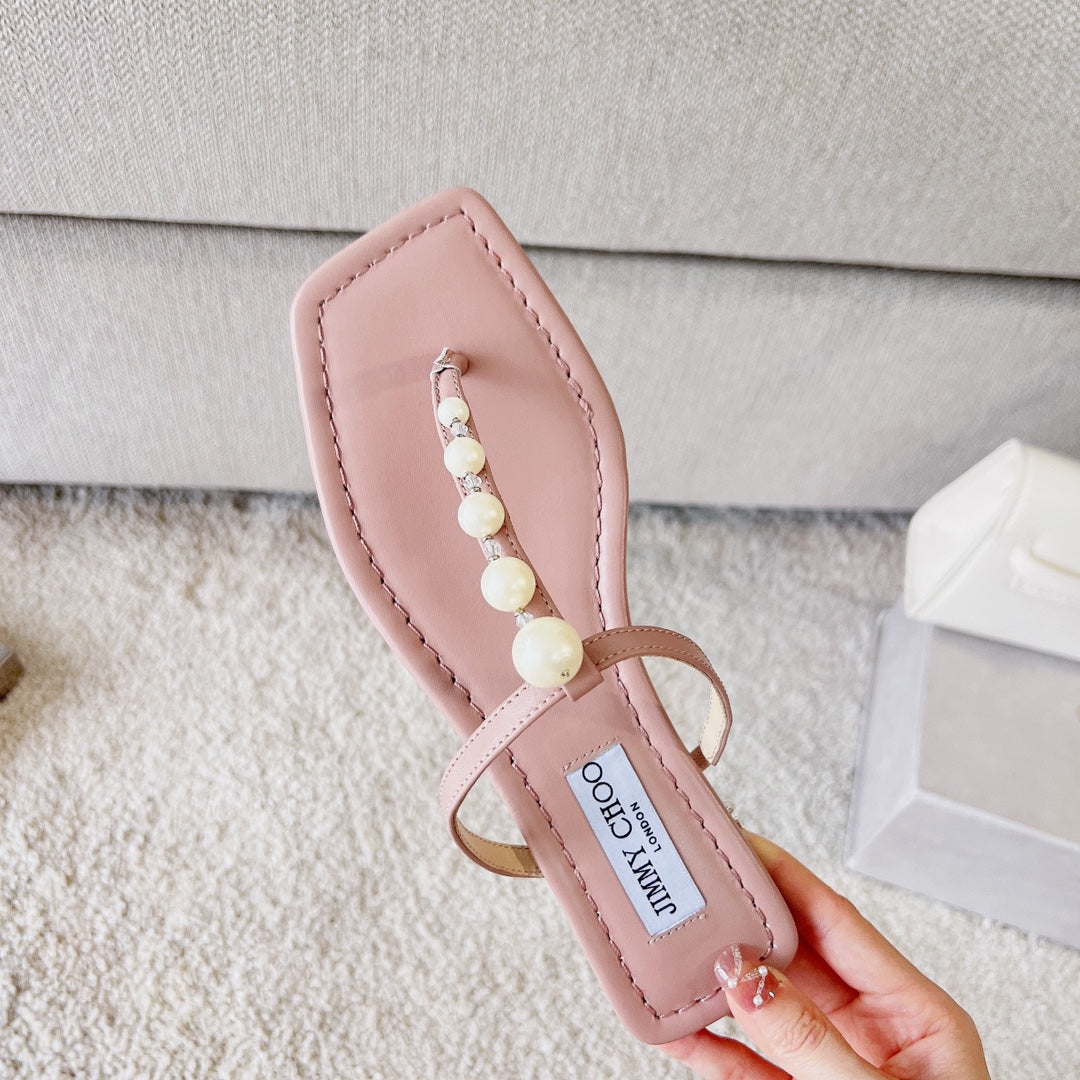 Jim** Cho* Pearl Flip Flops VIP1:1