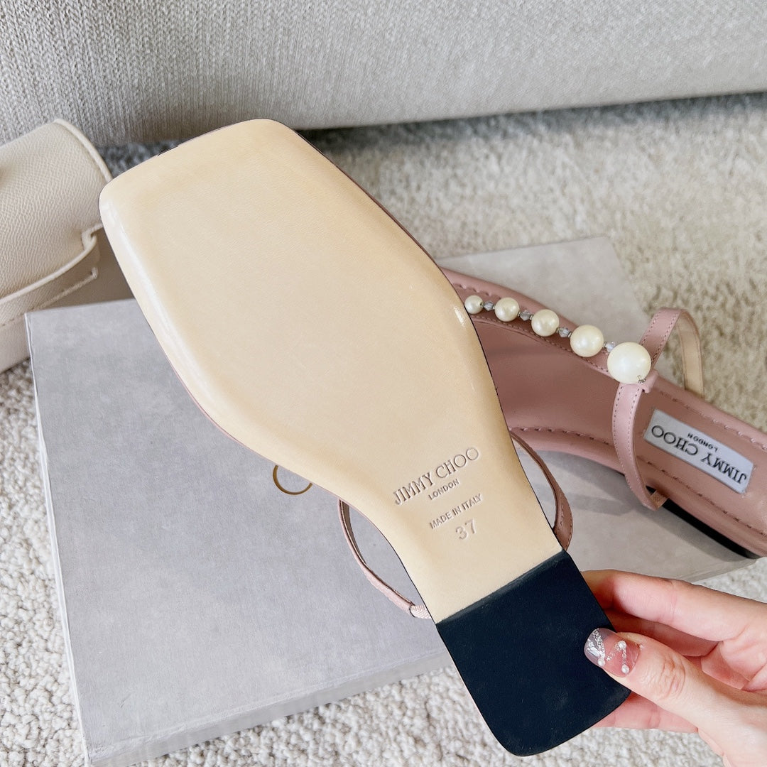 Jim** Cho* Pearl Flip Flops VIP1:1