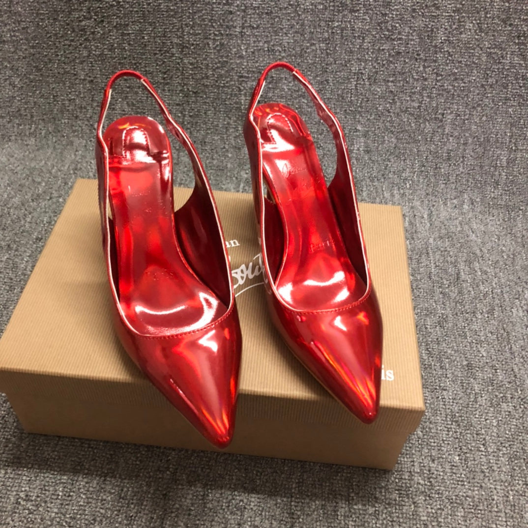 Christia** Loubout** red women's high heels