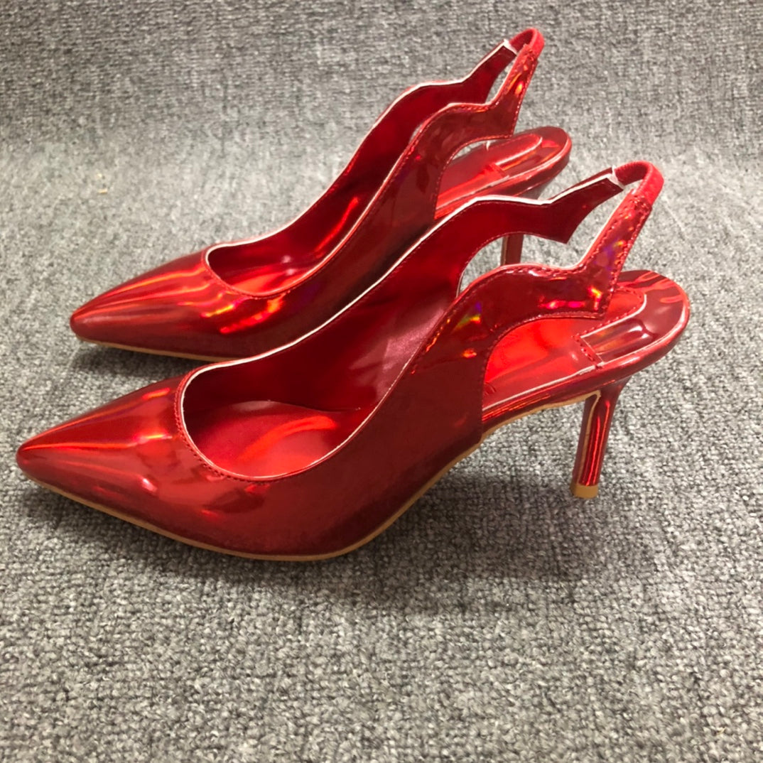 Christia** Loubout** red women's high heels